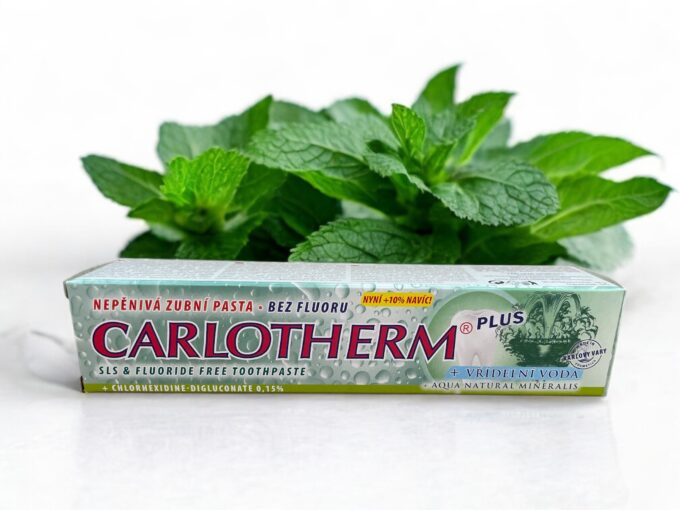 CARLOTHERM Plus, zubní pasta nepěnivá (bez fluoru)