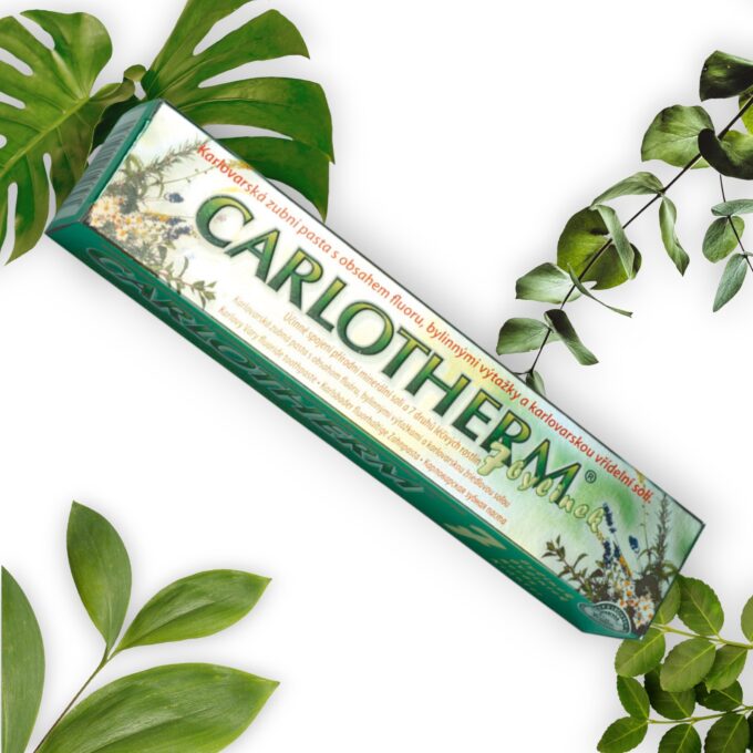CARLOTHERM 7 bylinek,bylinná zubní pasta