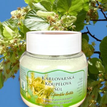 Karlovarská koupelová sůl s vůní LIPOVÉHO KVĚTU