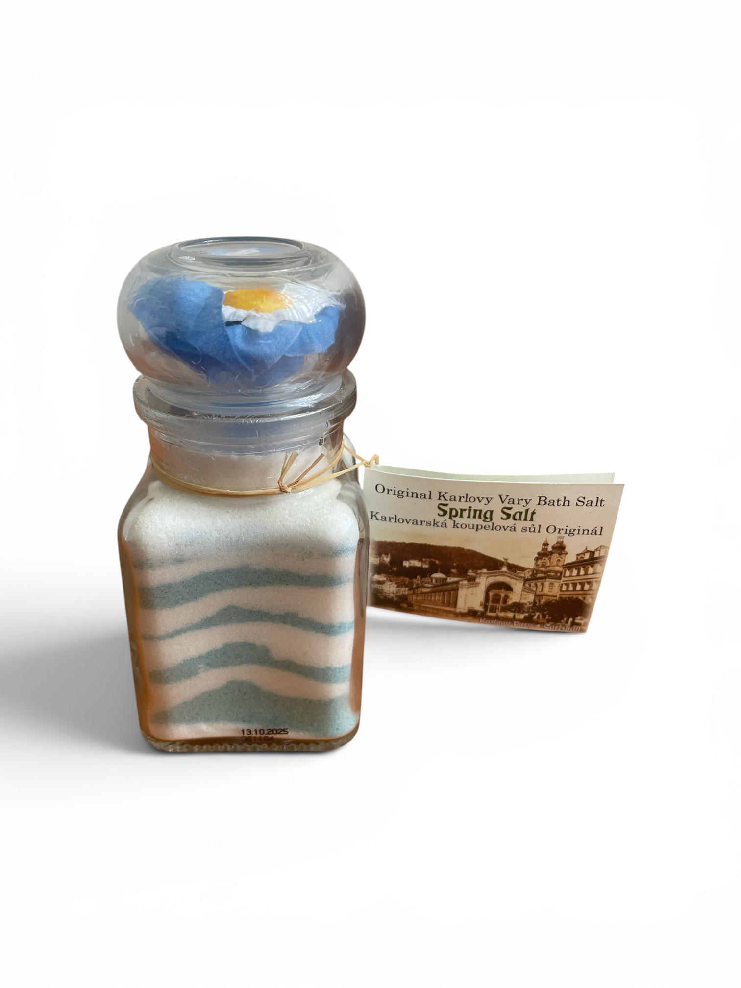 SPRING SALT,vícebarevná KKS ve skle,dárkový obal 200g
