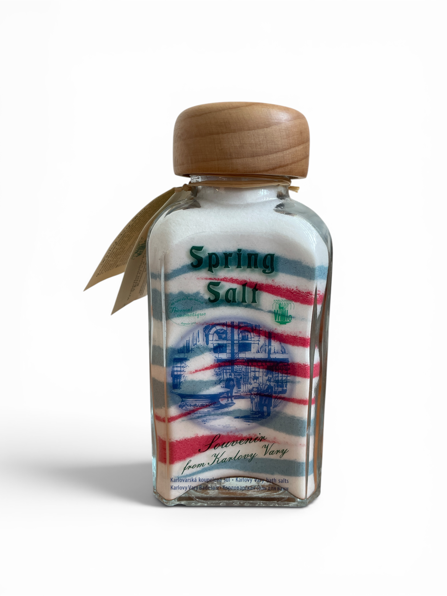 SPRING SALT, vícebarevná KKS ve skle, dárkový obal (400g)