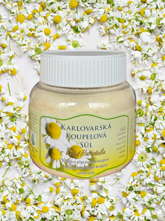 Karlovarská koupelová sůl s vůní HEŘMÁNKU